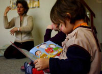 Enfant en train de lire